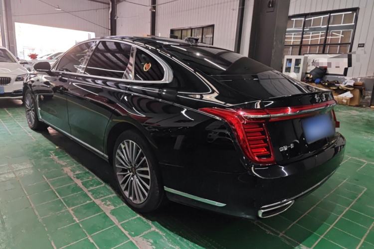 Used Hongqi H9 2020 2.0T Smart Connect Flagship Edition Rear Left 45 Deg
