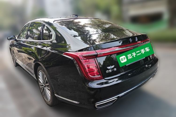 Used Hongqi H9 2020 2.0T Smart Connect Flagship Edition Rear Left 45 Deg