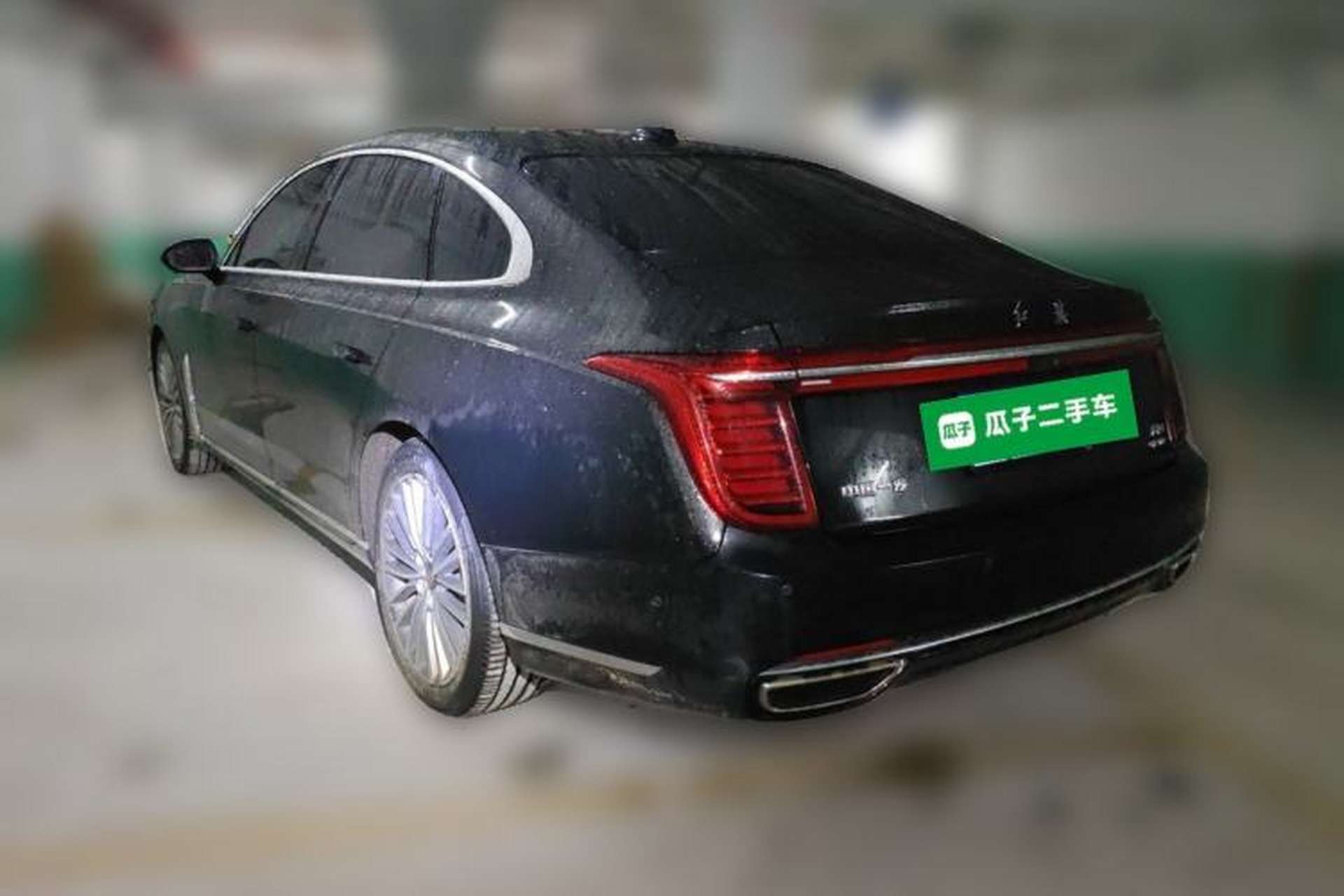 Used Hongqi H9 2020 2.0T Smart Connect Flagship Edition Rear Left 45 Deg