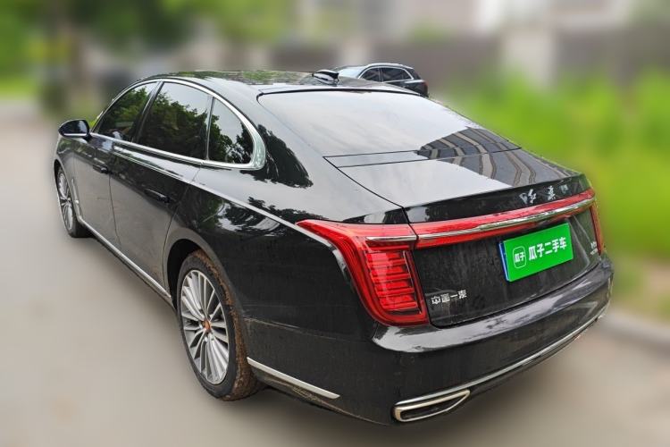 Used Hongqi H9 2020 2.0T Smart Connect Flagship Edition Rear Left 45 Deg