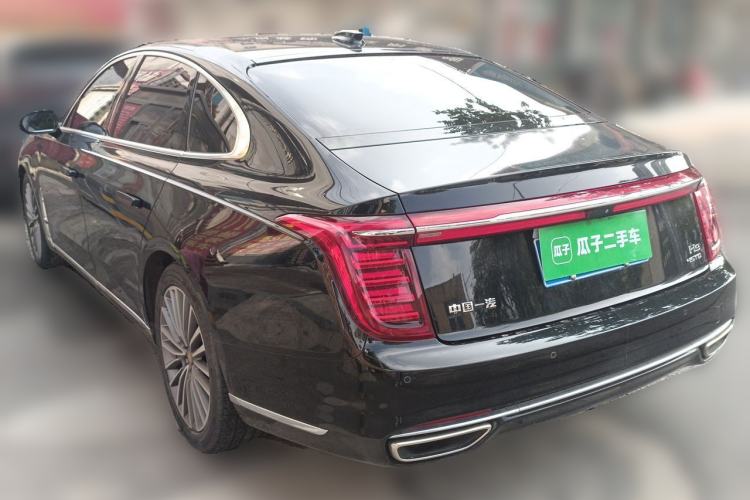 Used Hongqi H9 2020 2.0T Smart Connect Flagship Edition Rear Left 45 Deg