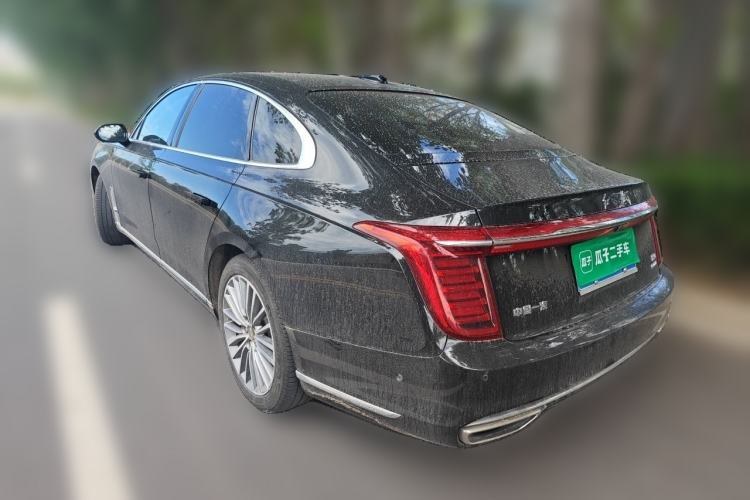 Used Hongqi H9 2020 3.0T Smart Connect Flagship Edition Rear Left 45 Deg