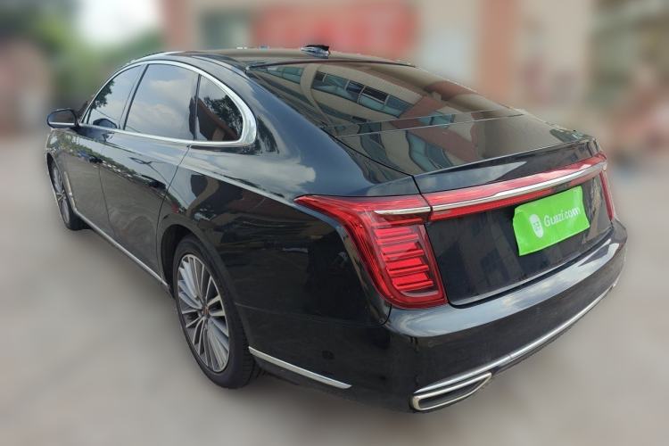 Used Hongqi H9 2020 2.0T Smart Connect Flagship Edition Rear Left 45 Deg