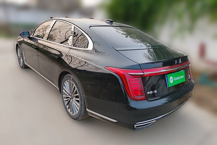 Used Hongqi H9 2020 2.0T Smart Connect Flagship Edition Rear Left 45 Deg
