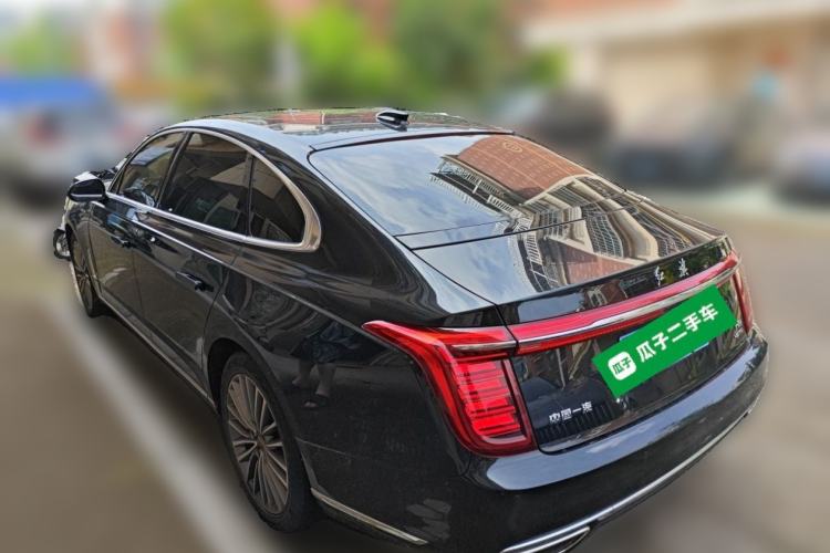Used Hongqi H9 2020 2.0T Smart Connect Flagship Edition Rear Left 45 Deg
