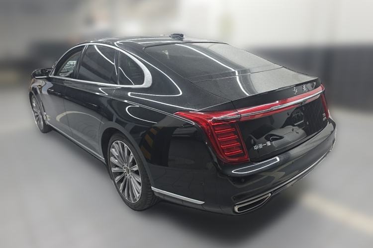 Used Hongqi H9 2020 3.0T Smart Connect Flagship Four-Seat Version Rear Left 45 Deg