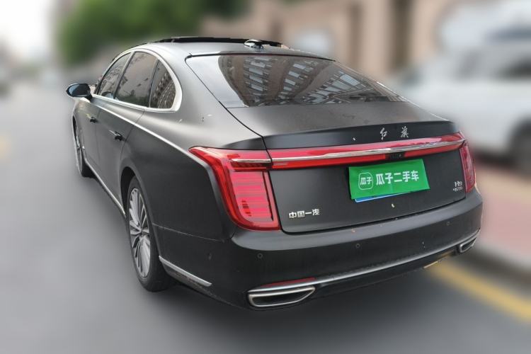 Used Hongqi H9 2020 2.0T Smart Connect Flagship Edition Rear Left 45 Deg