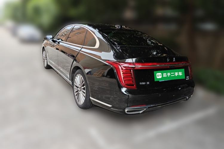 Used Hongqi H9 2020 2.0T Smart Connect Flagship Edition Rear Left 45 Deg
