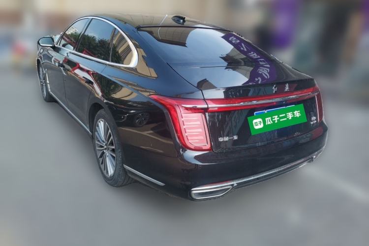Used Hongqi H9 2020 2.0T Smart Connect Flagship Edition Rear Left 45 Deg