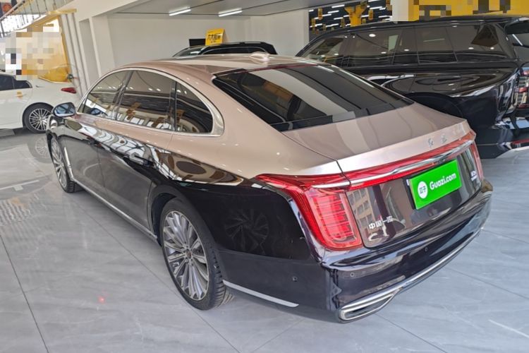 Used Hongqi H9 2020 3.0T Smart Connect Flagship Four-Seat Version Rear Left 45 Deg