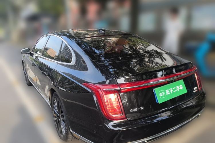 Used Hongqi H9 2020 2.0T Smart Connect Flagship Edition Rear Left 45 Deg