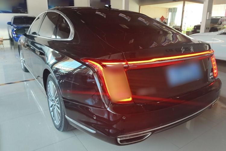 Used Hongqi H9 2020 3.0T Smart Connect Flagship Edition Rear Left 45 Deg