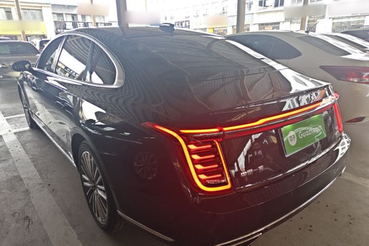 Used Hongqi H9 2020 2.0T Smart Connect Flagship Edition Rear Left 45 Deg
