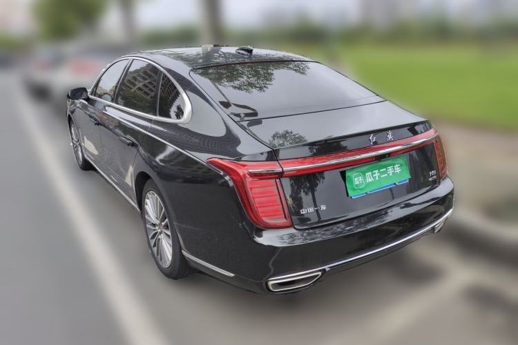 Used Hongqi H9 2020 2.0T Smart Connect Flagship Edition Rear Left 45 Deg