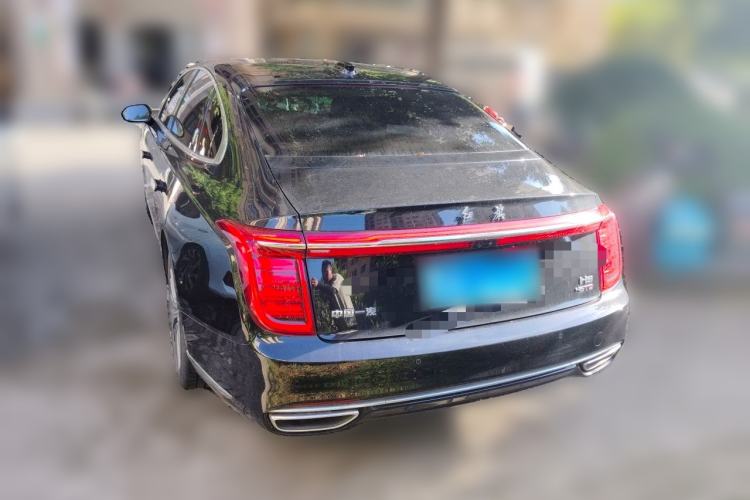 Used Hongqi H9 2020 2.0T Smart Connect Flagship Edition Rear Left 45 Deg