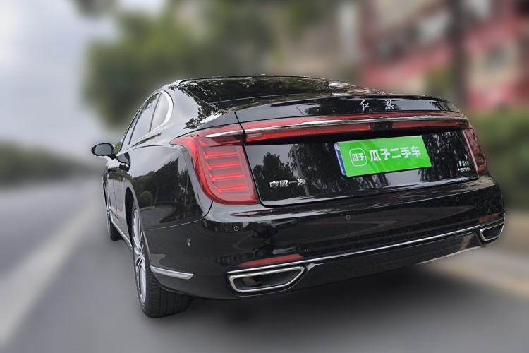 Used Hongqi H9 2020 2.0T Smart Connect Flagship Edition Rear Left 45 Deg