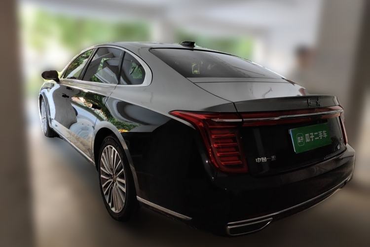 Used Hongqi H9 2020 2.0T Smart Connect Flagship Edition Rear Left 45 Deg