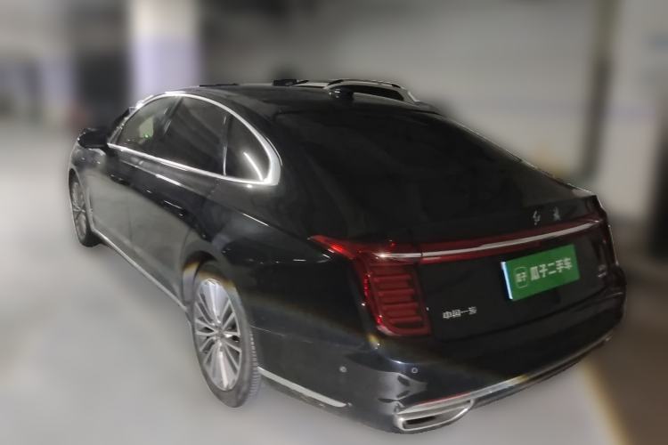 Used Hongqi H9 2020 2.0T Smart Connect Flagship Edition Rear Left 45 Deg