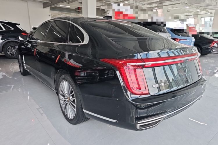 Used Hongqi H9 2020 2.0T Smart Connect Flagship Edition Rear Left 45 Deg