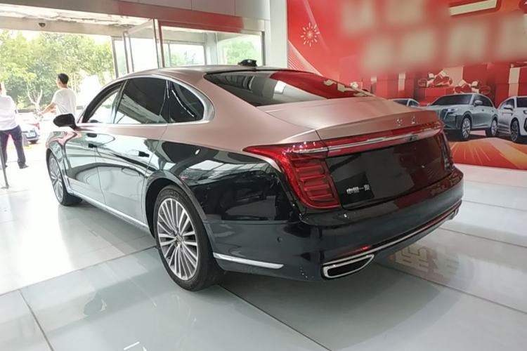 Used Hongqi H9 2020 2.0T Smart Connect Flagship Edition Rear Left 45 Deg
