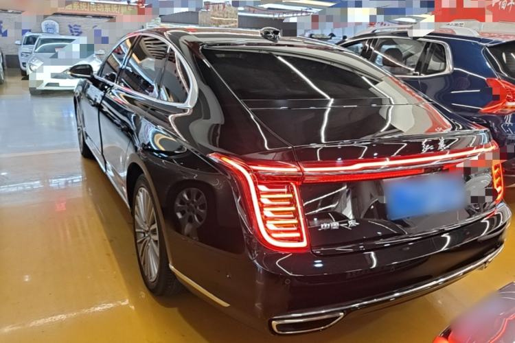 Used Hongqi H9 2020 3.0T Smart Connect Flagship Edition Rear Left 45 Deg