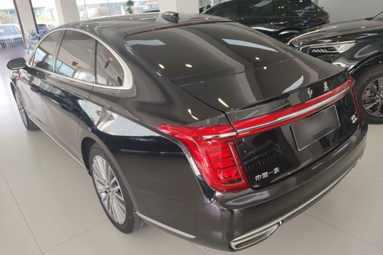 Used Hongqi H9 2020 2.0T Smart Connect Flagship Edition Rear Left 45 Deg