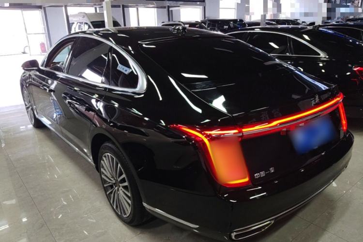 Used Hongqi H9 2020 2.0T Smart Connect Flagship Edition Rear Left 45 Deg