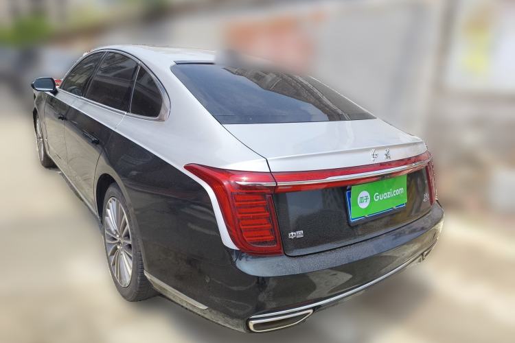 Used Hongqi H9 2020 2.0T Smart Connect Flagship Edition Rear Left 45 Deg