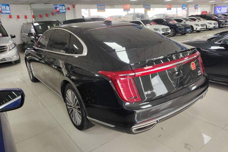 Used Hongqi H9 2020 2.0T Smart Connect Flagship Edition Rear Left 45 Deg