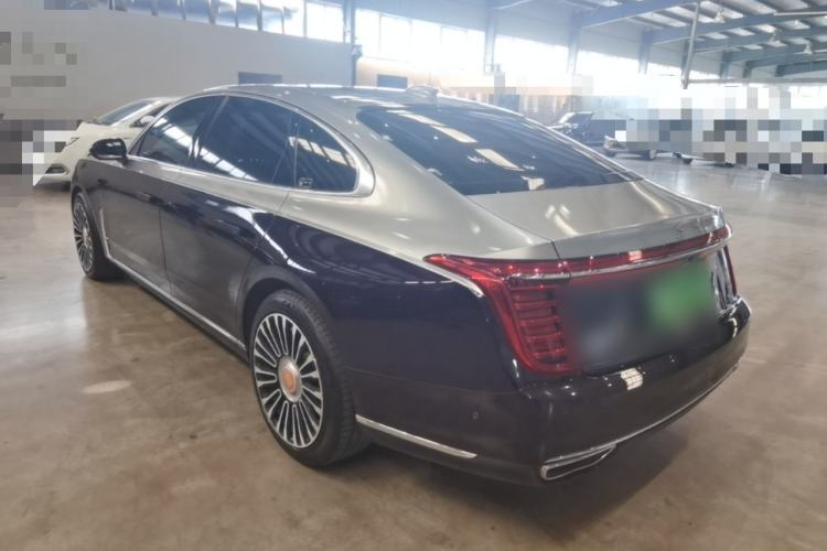Used Hongqi H9 2020 2.0T Smart Connect Flagship Edition Rear Left 45 Deg