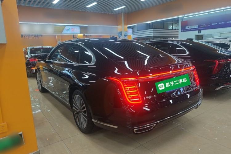 Used Hongqi H9 2020 2.0T Smart Connect Flagship Edition Rear Left 45 Deg