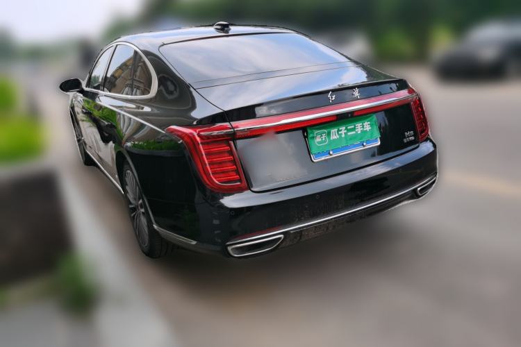 Used Hongqi H9 2020 2.0T Smart Connect Flagship Edition Rear Left 45 Deg