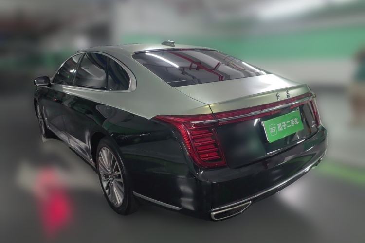 Used Hongqi H9 2020 2.0T Smart Connect Flagship Edition Rear Left 45 Deg
