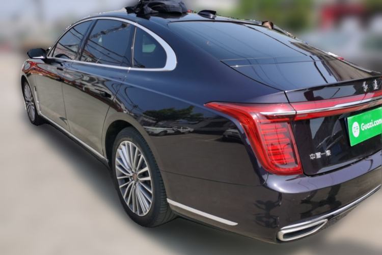 Used Hongqi H9 2020 2.0T Smart Connect Flagship Edition Rear Left 45 Deg