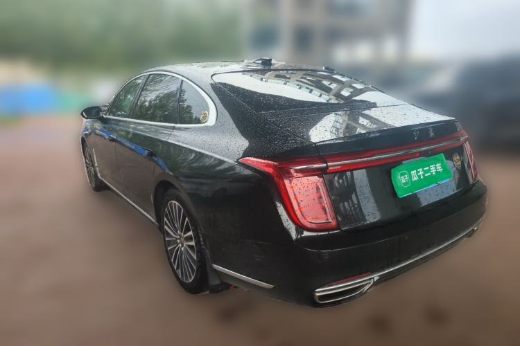 Used Hongqi H9 2020 2.0T Smart Connect Flagship Edition Rear Left 45 Deg