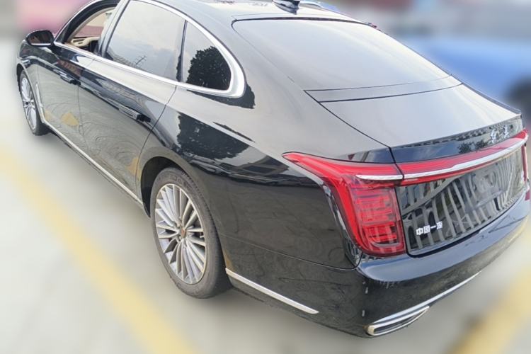 Used Hongqi H9 2020 2.0T Smart Connect Flagship Edition Rear Left 45 Deg