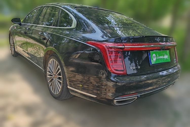 Used Hongqi H9 2020 2.0T Smart Connect Flagship Edition Rear Left 45 Deg