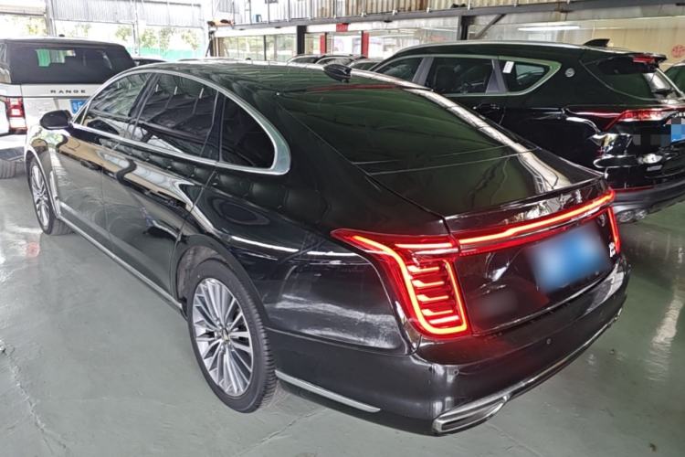 Used Hongqi H9 2020 2.0T Smart Connect Flagship Edition Rear Left 45 Deg