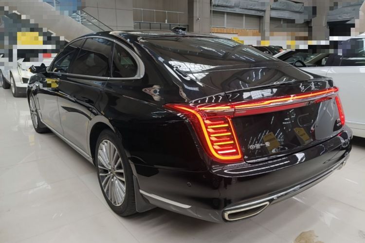 Used Hongqi H9 2020 2.0T Smart Connect Flagship Edition Rear Left 45 Deg