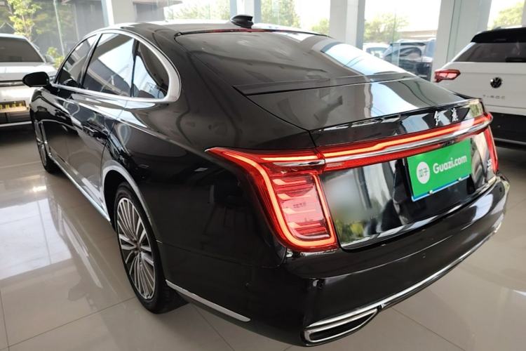 Used Hongqi H9 2020 2.0T Smart Connect Flagship Edition Rear Left 45 Deg