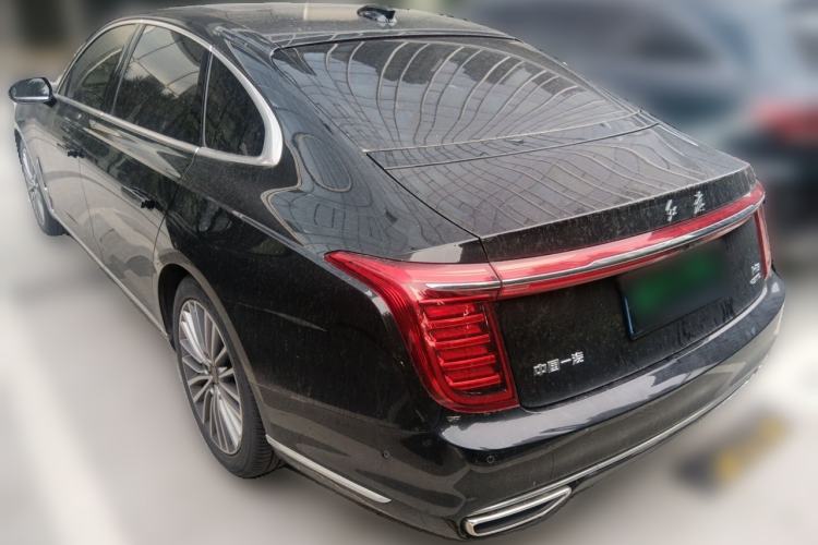 Used Hongqi H9 2020 2.0T Smart Connect Flagship Edition Rear Left 45 Deg
