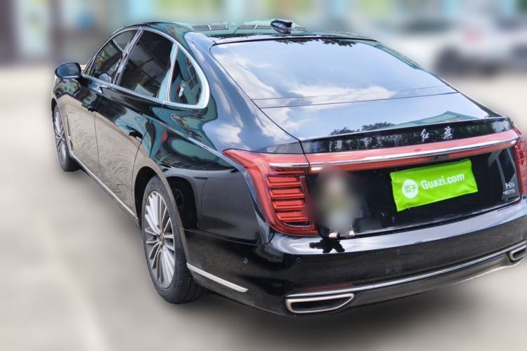 Used Hongqi H9 2020 2.0T Smart Connect Flagship Edition Rear Left 45 Deg