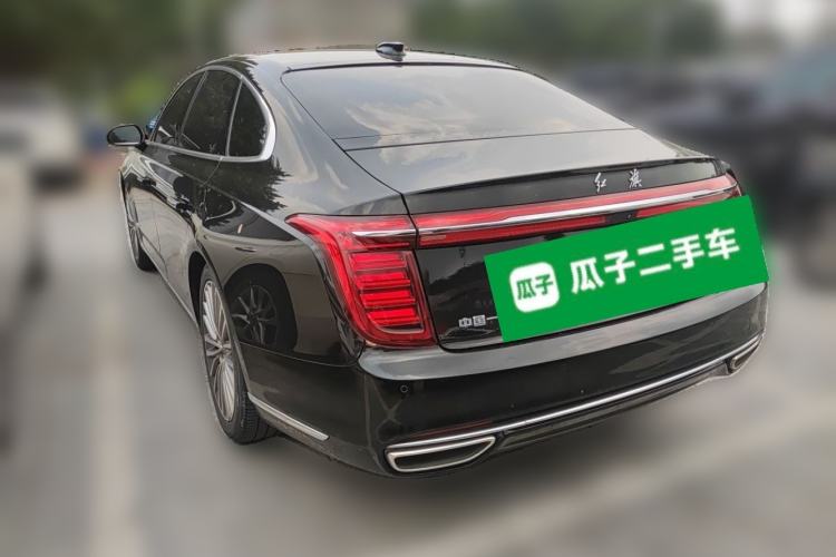 Used Hongqi H9 2020 2.0T Smart Connect Flagship Edition Rear Left 45 Deg
