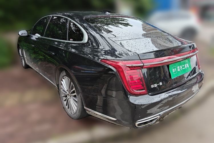 Used Hongqi H9 2020 2.0T Smart Connect Flagship Edition Rear Left 45 Deg