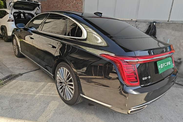 Used Hongqi H9 2020 2.0T Smart Connect Flagship Edition Rear Left 45 Deg