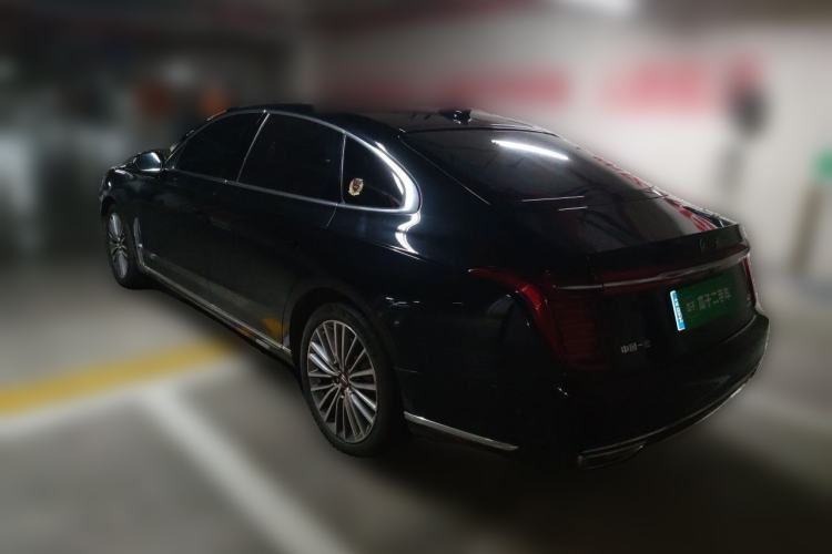 Used Hongqi H9 2020 2.0T Smart Connect Flagship Edition Rear Left 45 Deg