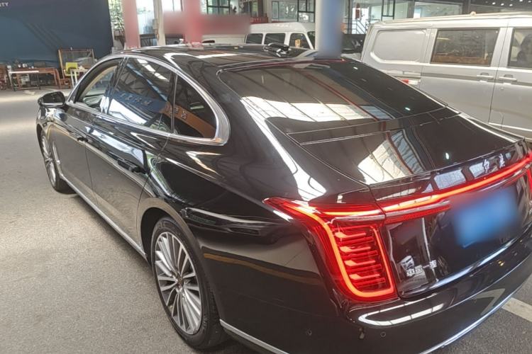 Used Hongqi H9 2020 3.0T Smart Connect Flagship Edition Rear Left 45 Deg