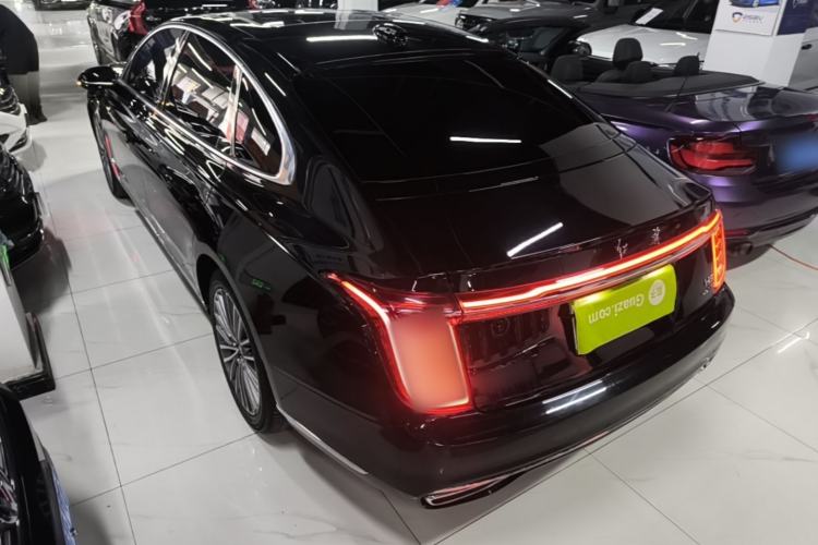 Used Hongqi H9 2020 2.0T Smart Connect Flagship Edition Rear Left 45 Deg