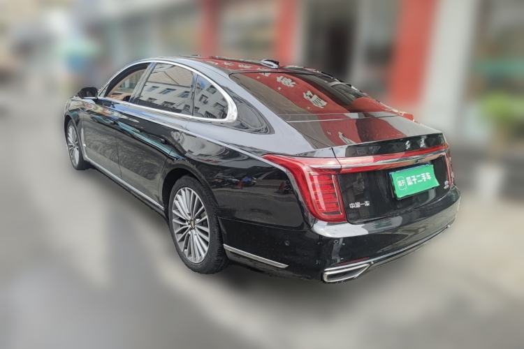 Used Hongqi H9 2020 Revised Version 2.0T Smart Connect Flagship Edition Rear Left 45 Deg