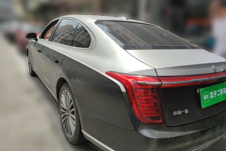 Used Hongqi H9 2020 2.0T Smart Connect Flagship Edition Rear Left 45 Deg